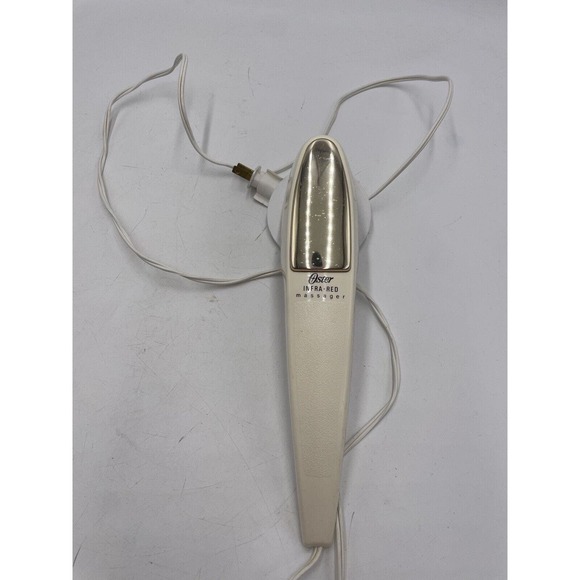 Vintage OSTER‎ Infra-Red Handheld Massager 399-08B 2 Speed with Heat - Picture 1 of 7